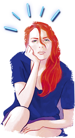 femme anxieuse